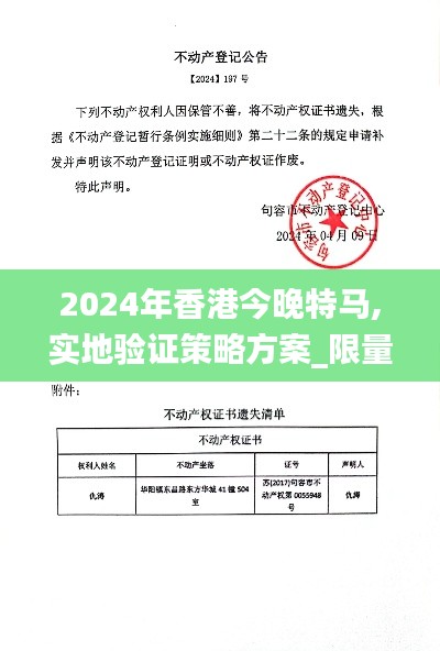 2024年香港今晚特马,实地验证策略方案_限量版24.197-6
