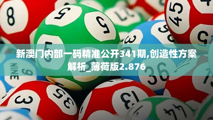 新澳门内部一码精准公开341期,创造性方案解析_薄荷版2.876