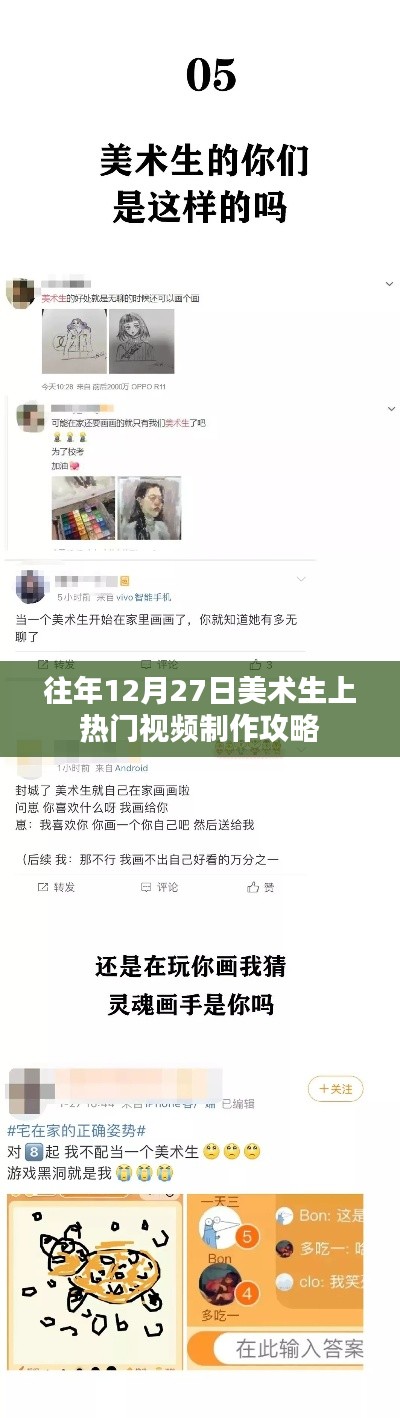 美术生热门视频制作攻略,往年12月27日速成指南