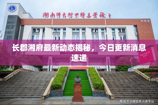 长郡湘府最新动态揭秘,今日更新消息速递