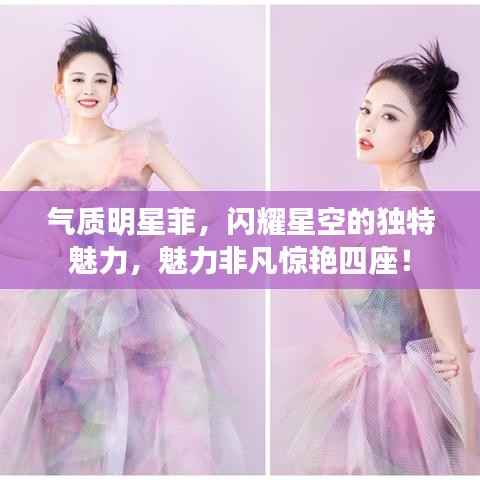 气质明星菲,闪耀星空的独特魅力,魅力非凡惊艳四座!